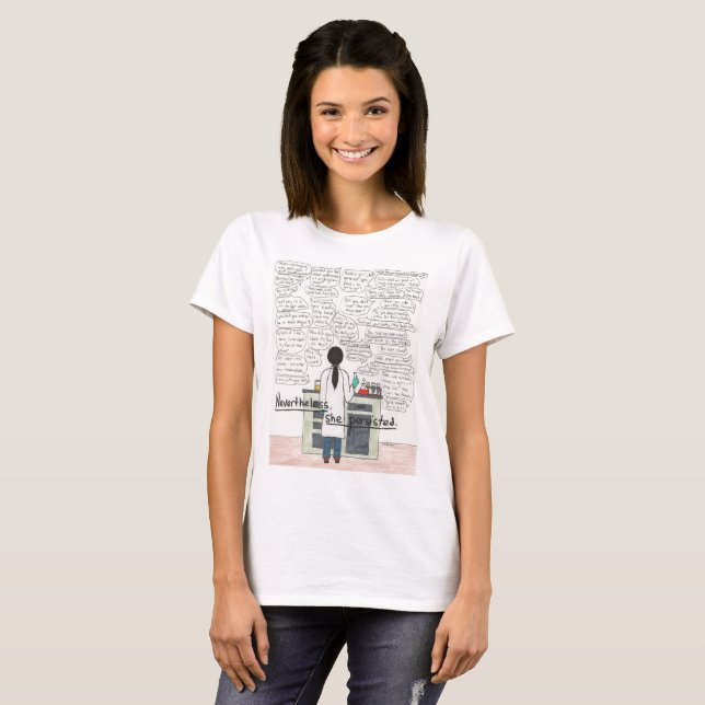 T-shirts Persistiu (a HASTE) (Frente Completa)