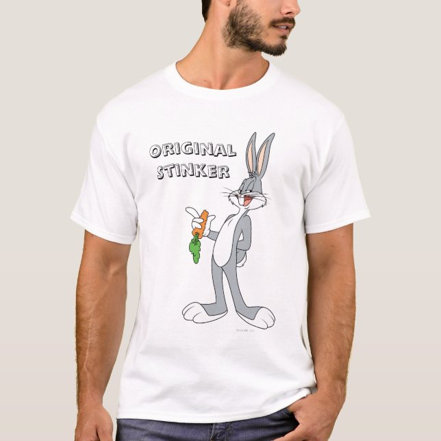 T-shirts PERSONAGEM BUGs BUNNY™ Com Cenoura (Frente)