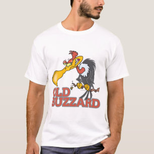 T-shirts personagem de desenho animado engraçado do velho 