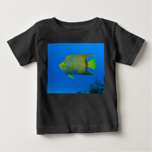 T-shirts Personalização Personalizada Da Natação De Peixe P