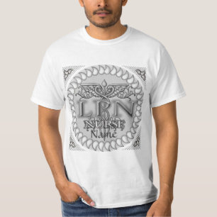 t-shirts personalizadas de enfermeiros rico LPN Ca