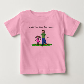T-Shirts Personalizadas de Rapariga pai (Família B
