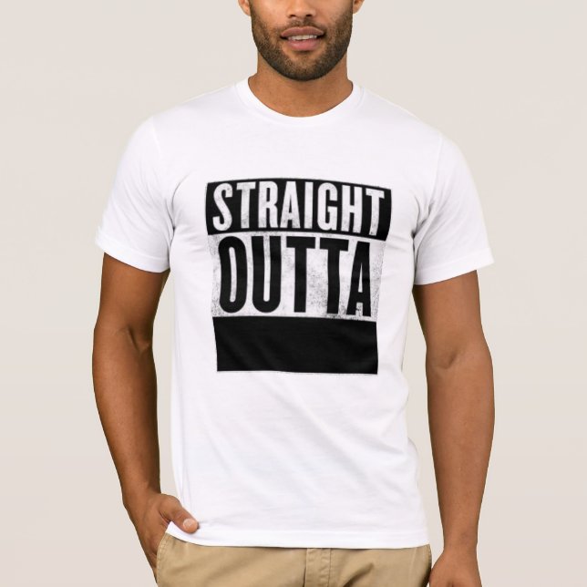 T-shirts PERSONALIZADAS DE SAÍDA DE hetero (Frente)