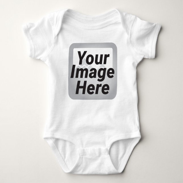 T-shirts Personalizado 18 meses de Bodysuit do bebê (Frente)