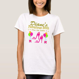 T-SHIRTS PERSONALIZADO E DATA 50.O ANIVERSÁRIO