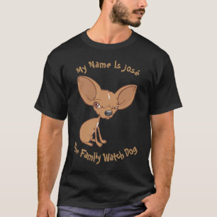 T-shirts Personalizado Meu Nome É Shirt Chihuahua