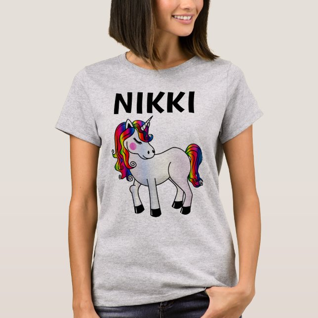 T-SHIRTS PERSONALIZADOS UNICORN PERSONALIZADOS (Frente)
