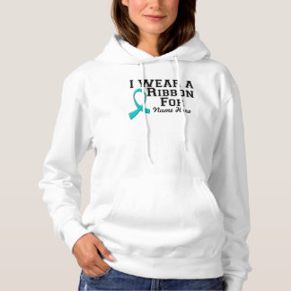 T-shirts Personalizar Eu Visto uma Faixa Teal