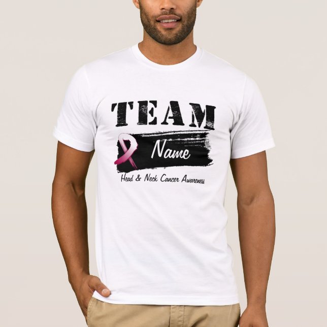 T-shirts Personalizar nome da equipe - Cabeça e Cancer do p (Frente)