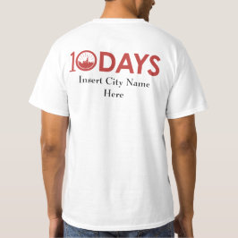 T-Shirts Personalizáveis 10 Dias 