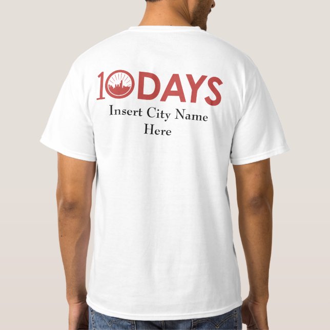 T-Shirts Personalizáveis 10 Dias  (Verso)
