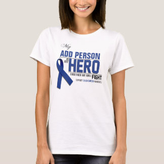 T-shirts Personalize MEU HERÓI:  Cancro do cólon