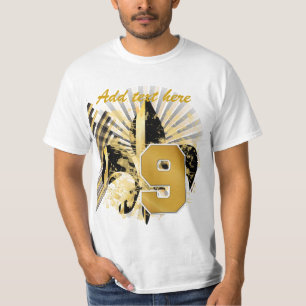 T-shirts Personalize seu texto, flor de lis