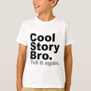 T-shirts Personalize seus próprios: A história legal Bro