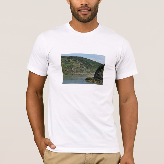 T-shirts Personenzug em Oberwesel (Frente)