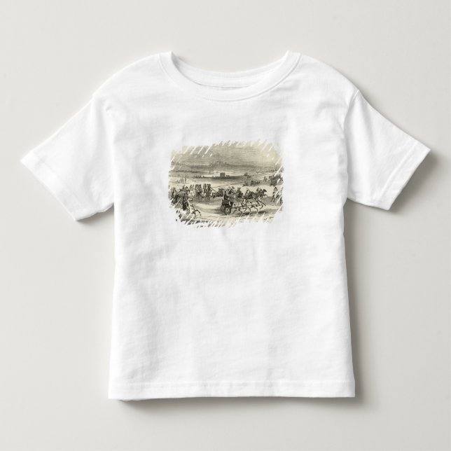 T-shirts Perto do curso, Newmarket (Frente)