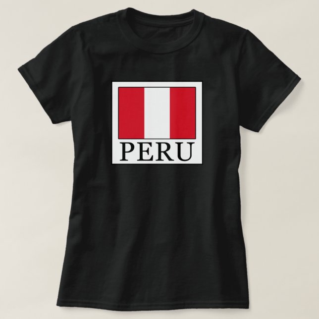T-shirts Peru (Frente do Design)