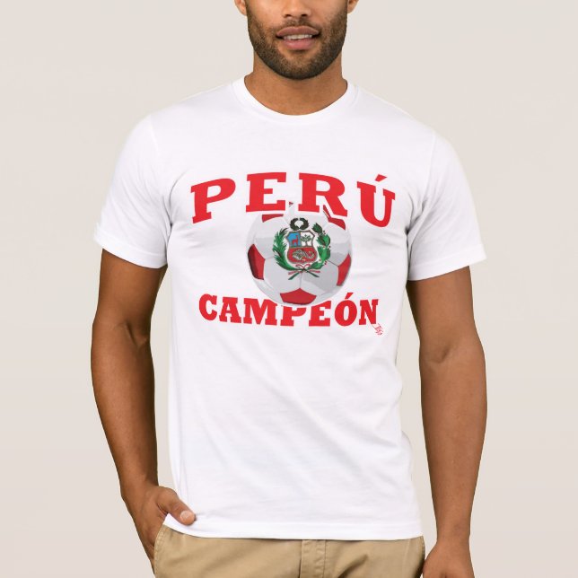T-shirts Peru Campeon 2011 - etiqueta InKa1821 (Frente)