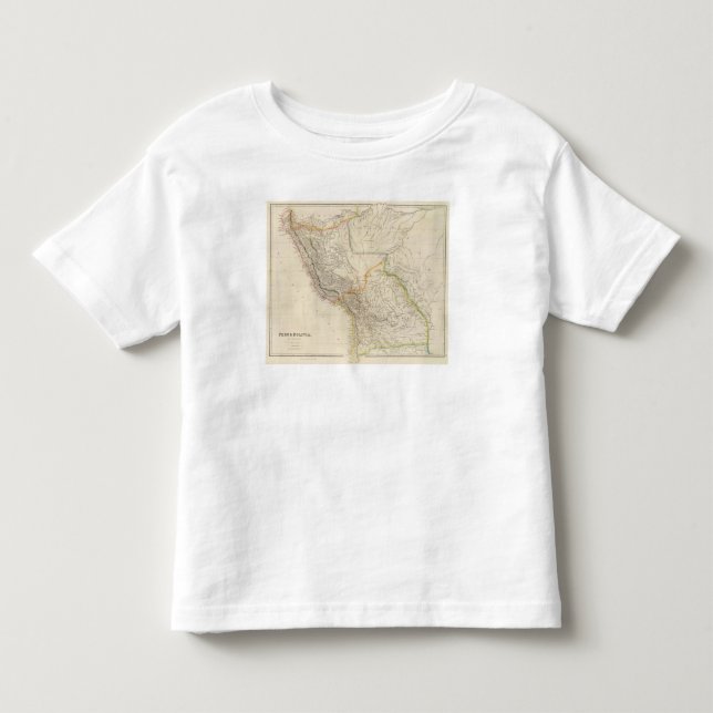 T-shirts Peru e Bolívia (Frente)