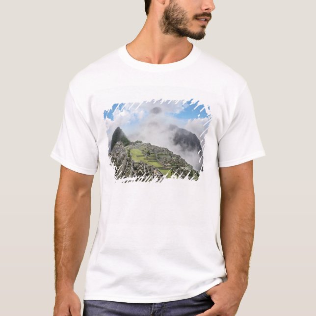 T-shirts Peru, Machu Picchu, a antiga cidade perdida de 4 (Frente)