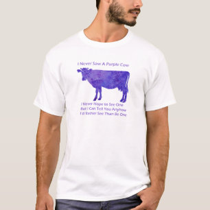 T-shirts Pesares roxos da vaca