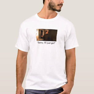 T-shirts "Pesaroso, eu apenas irei! "