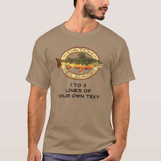 T-shirts Pesca com mosca (Frente)