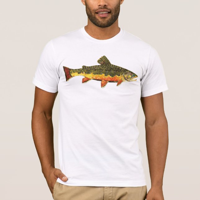 T-shirts Pesca com moscas (Frente)