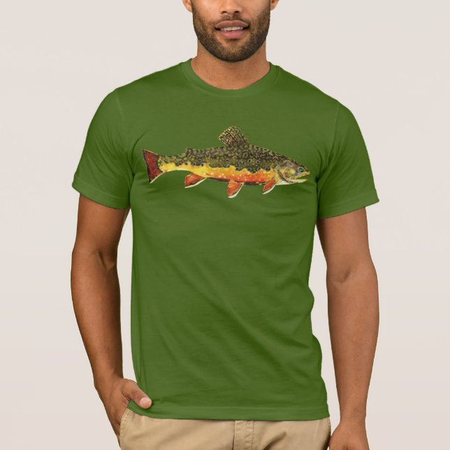 T-shirts Pesca com moscas (Frente)