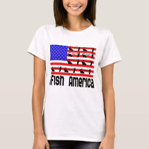 T-shirts Pesca com presentes na América do Peixe