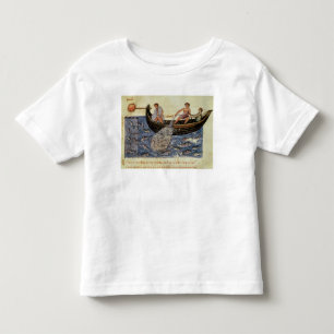 T-shirts Pesca com uma rede