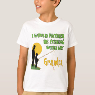 T-shirts Pesca com vovô
