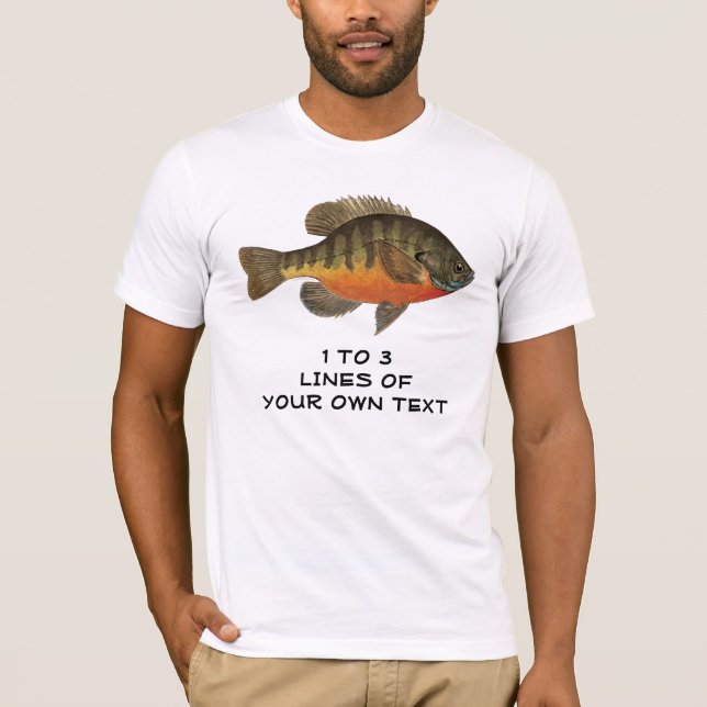 T-shirts Pesca de Bream (Frente)