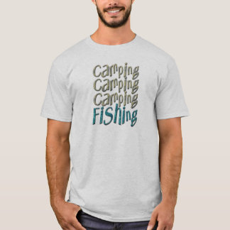 T-shirts Pesca de campismo