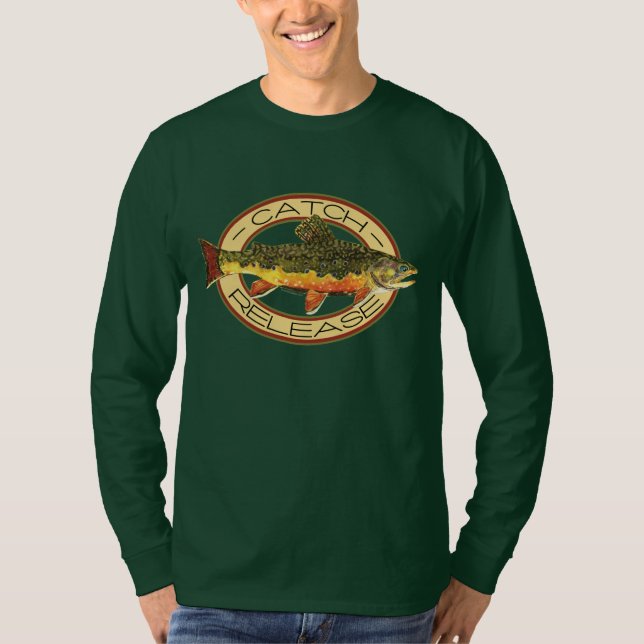T-shirts Pesca de Capturas e Libertação (Frente)