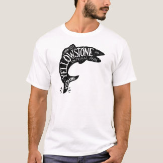 T-shirts Pesca de Yellowstone