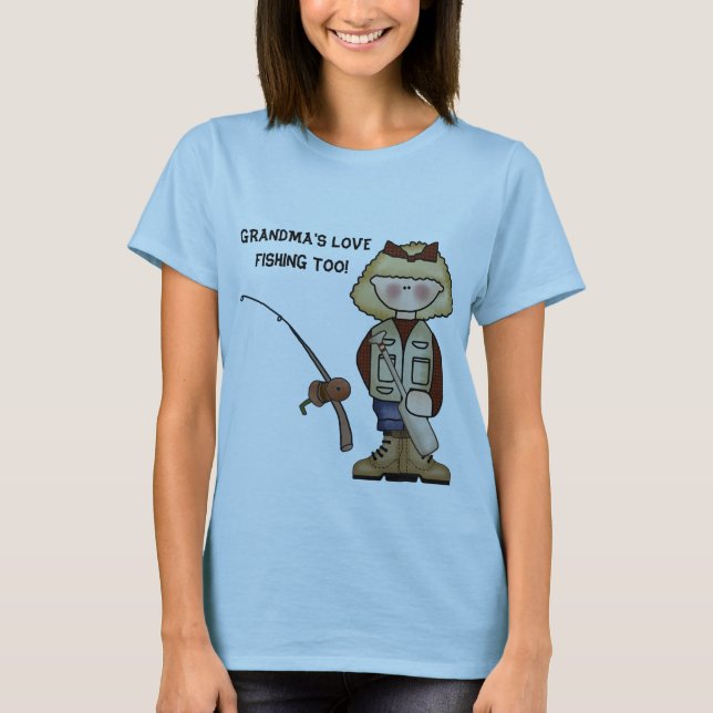 T-SHIRTS PESCA DO AMOR DA AVÓ (Frente)
