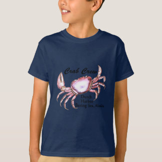 T-shirts Pesca do caranguejo de Alaska do mar de Bering