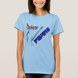 T-shirts Pesca Engraçada Enganada Na Pesca