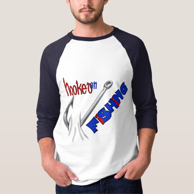 T-shirts Pesca Engraçada Enganada Na Pesca (Frente)