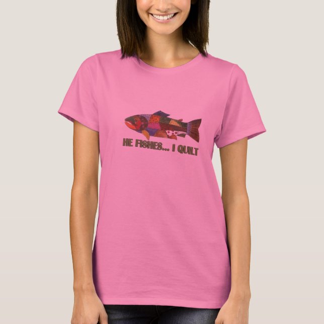 T-shirts Pesca, mim estofa (Frente)