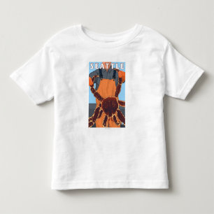 T-shirts Pescador do rei caranguejo - Seattle, Washington