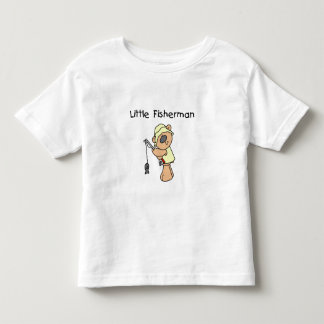 T-shirts Pescador pequeno do urso