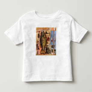 T-shirts Pescando ainda a vida por John Atherton