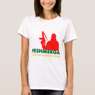 T-SHIRTS PESHMERHA - AQUELE O WHO CONFRONTA A MORTE