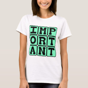 T-shirts Pessoa Importante, Especial
