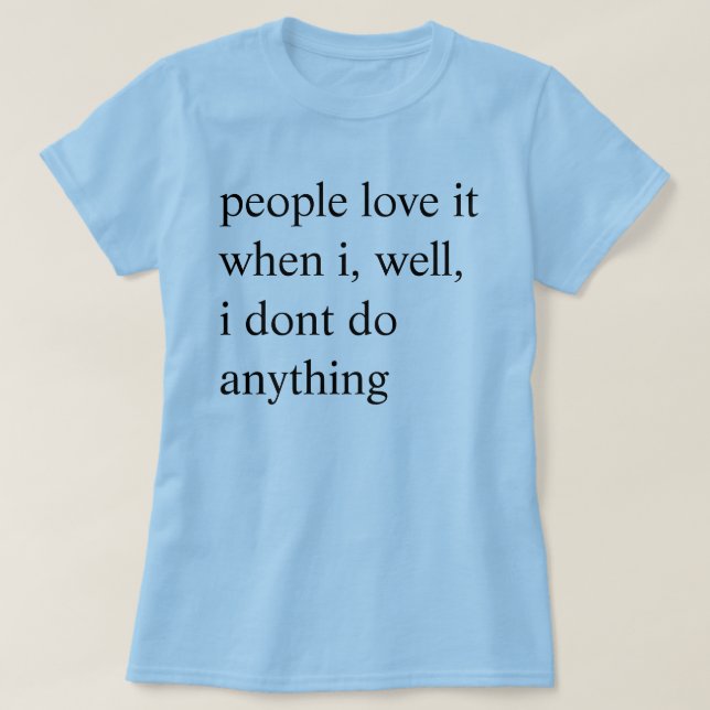 T-shirts pessoas do amor ele (Frente do Design)