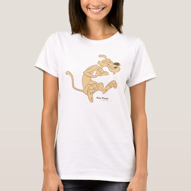 T-shirts Pete Puma Animado (Frente)