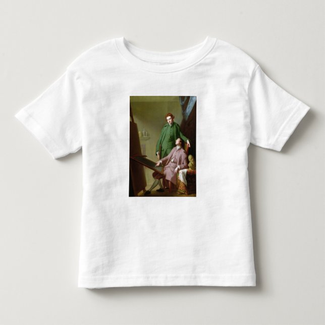 T-shirts Peter e James Romney, 1766 (óleo em canvas) (Frente)