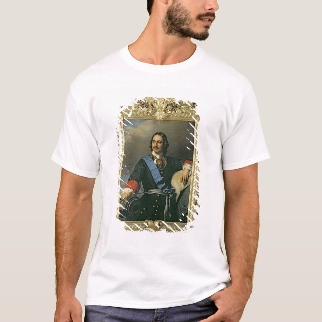 T-shirts Peter mim o grande 1838 (Frente)
